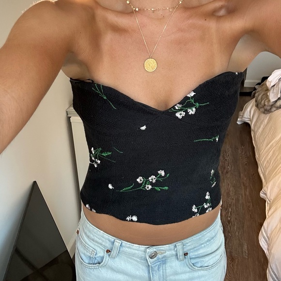 Floral corset top - Picture 9 of 9